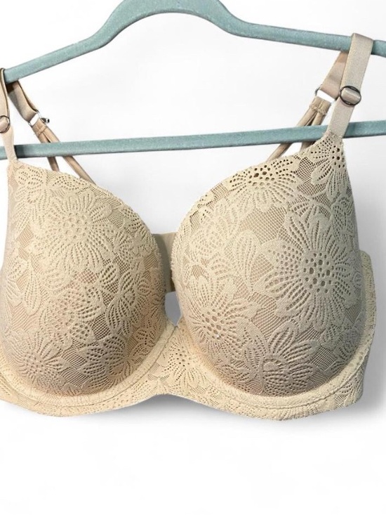aerie Other - Aerie Sunnie Real Good Lace Demi Bra | 38DDD | Nude Floral Lace